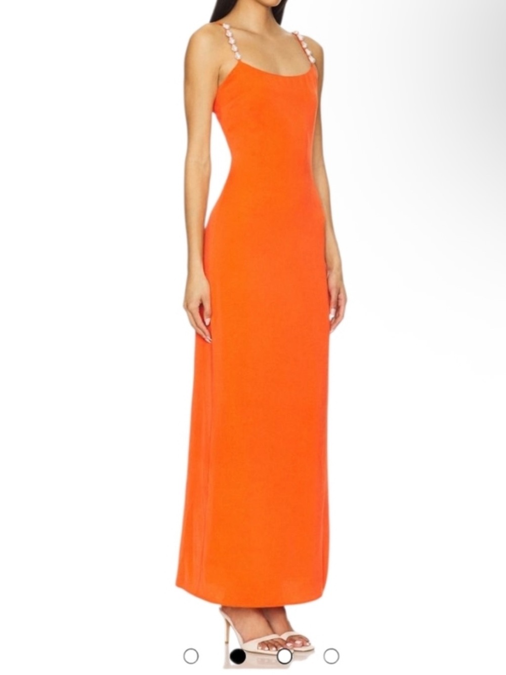 La Porte Melrose Maxi Dress Tangerine (New With Tags)